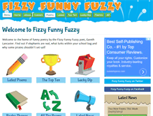 Tablet Screenshot of fizzyfunnyfuzzy.com